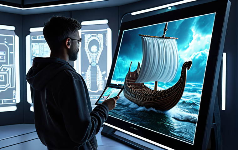 **Prompt 1: The AI-Augmented Creator**
    "A visionary digital artist, in a sleek, futuristic studio, interacts with an advanced holographic interface. On the vibrant screen, complex 3D models, such as an 'ancient Viking ship in a stormy sea' or 'shimmering marble texture,' are instantly materializing from simple text commands. The artist's expression reflects awe and creative freedom, symbolizing the seamless integration of human imagination with AI-powered 3D modeling. Focus on the intricate details of the evolving 3D object and the futuristic yet intuitive interface. Cinematic lighting, hyperrealistic, high detail, vibrant digital art, creative empowerment."