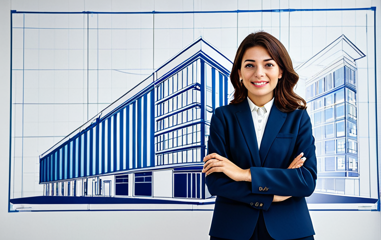 **

"A professional female architect in a stylish, yet modest, business casual outfit, standing in front of a modern building design blueprint in a bright, contemporary Istanbul office. Fully clothed, appropriate attire, safe for work, perfect anatomy, natural proportions, professional photography, high quality, family-friendly. Focus on a realistic and detailed architectural rendering style."

**